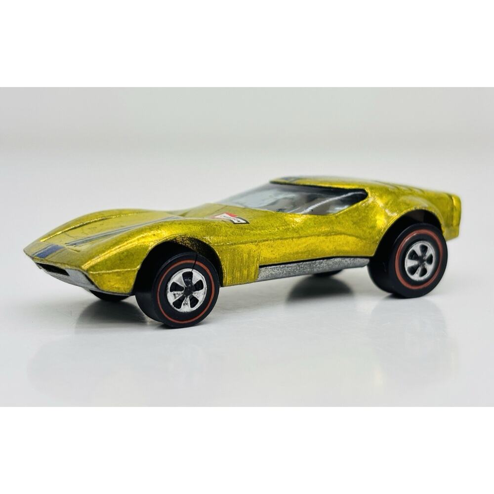 Hot Wheels Redline Torero Lime Yellow US White Interior w/ Tampos